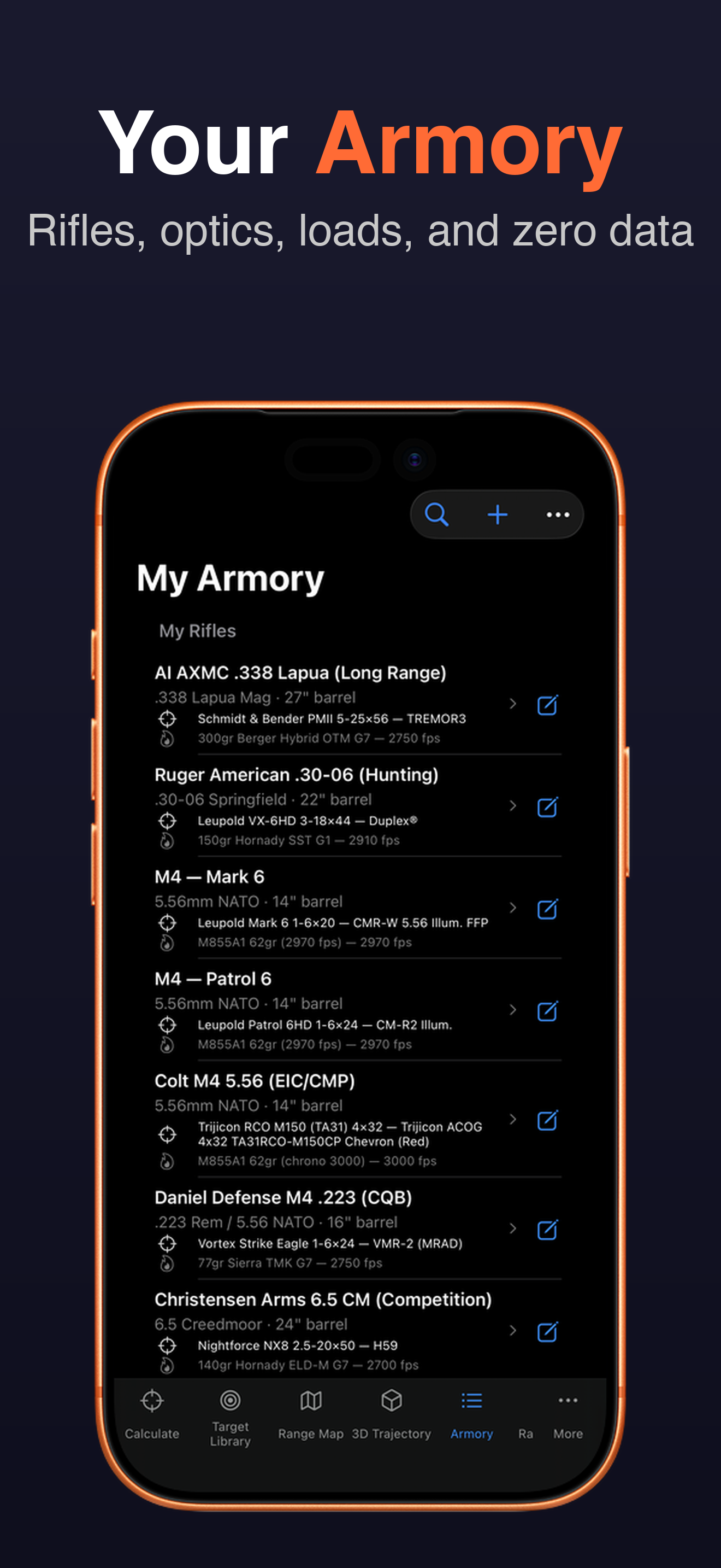 Zima: Ballistics Calculator screenshot 6