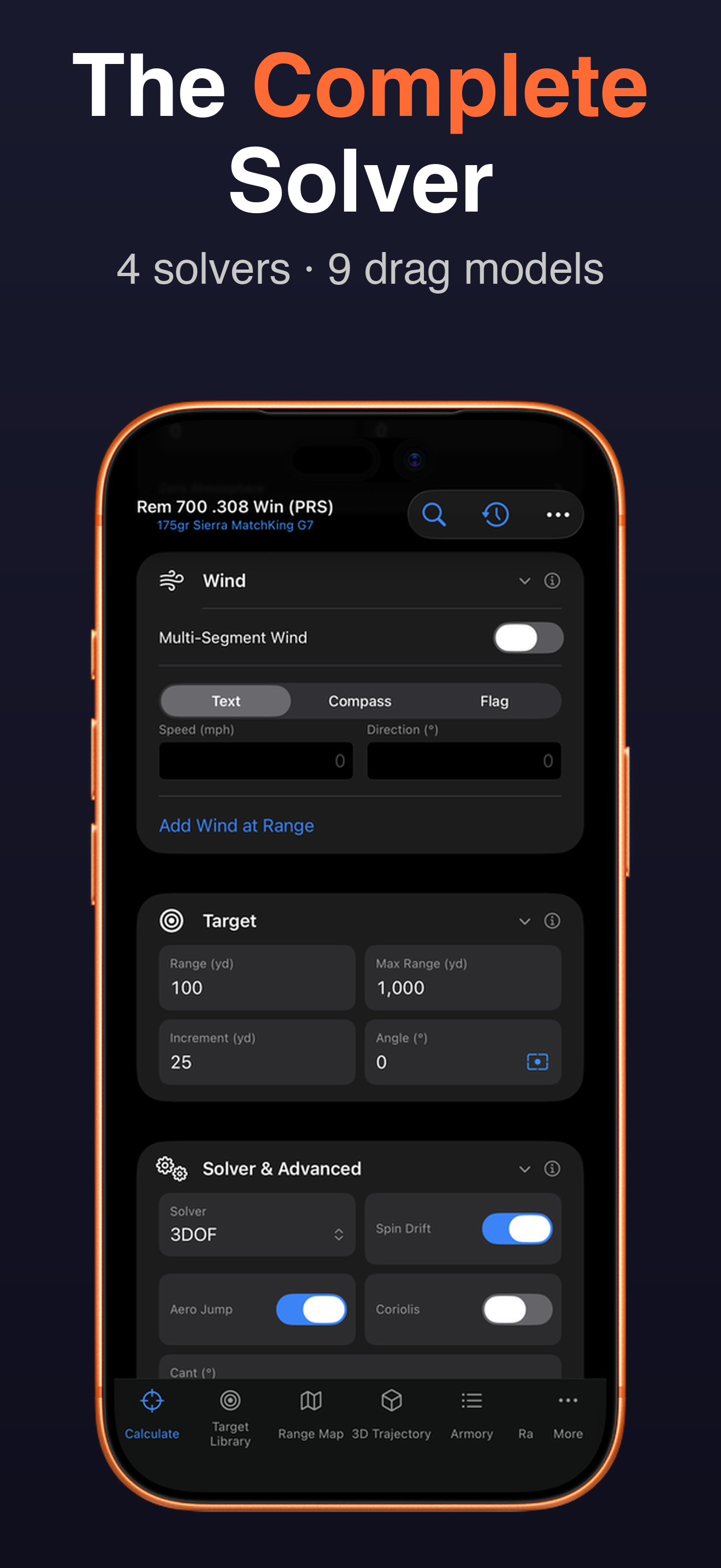 Zima: Ballistics Calculator screenshot 9